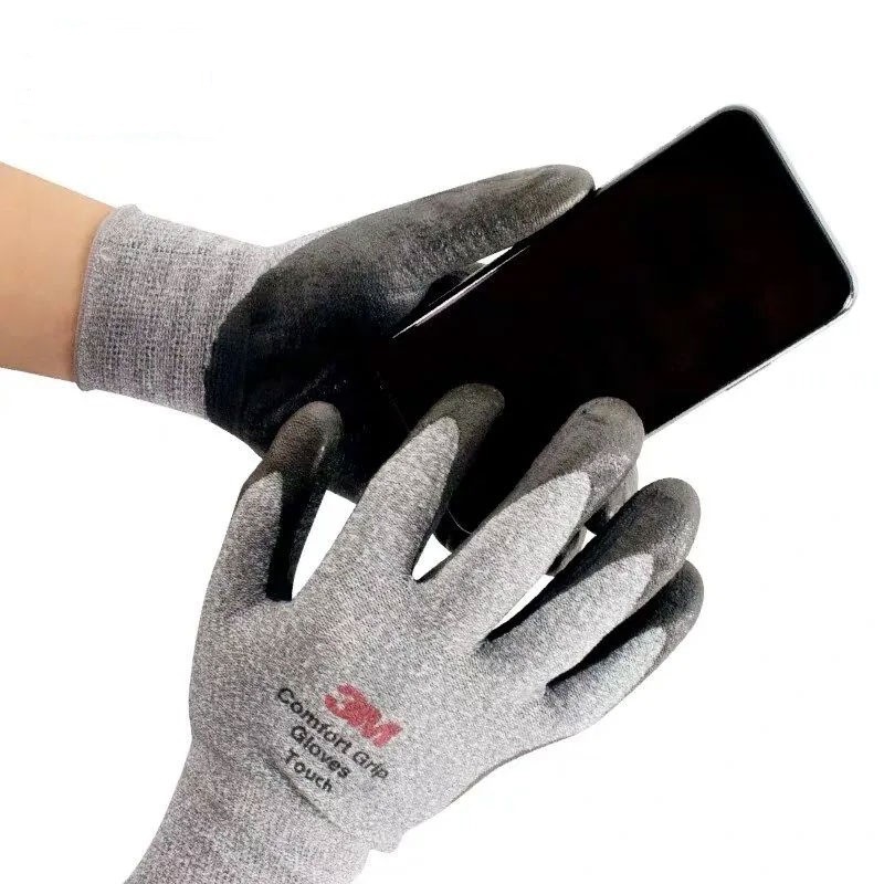 3M pantalla táctil guantes cómodos antideslizante transpirable resistente al desgaste sensible trabajo industrial guantes de protección laboral