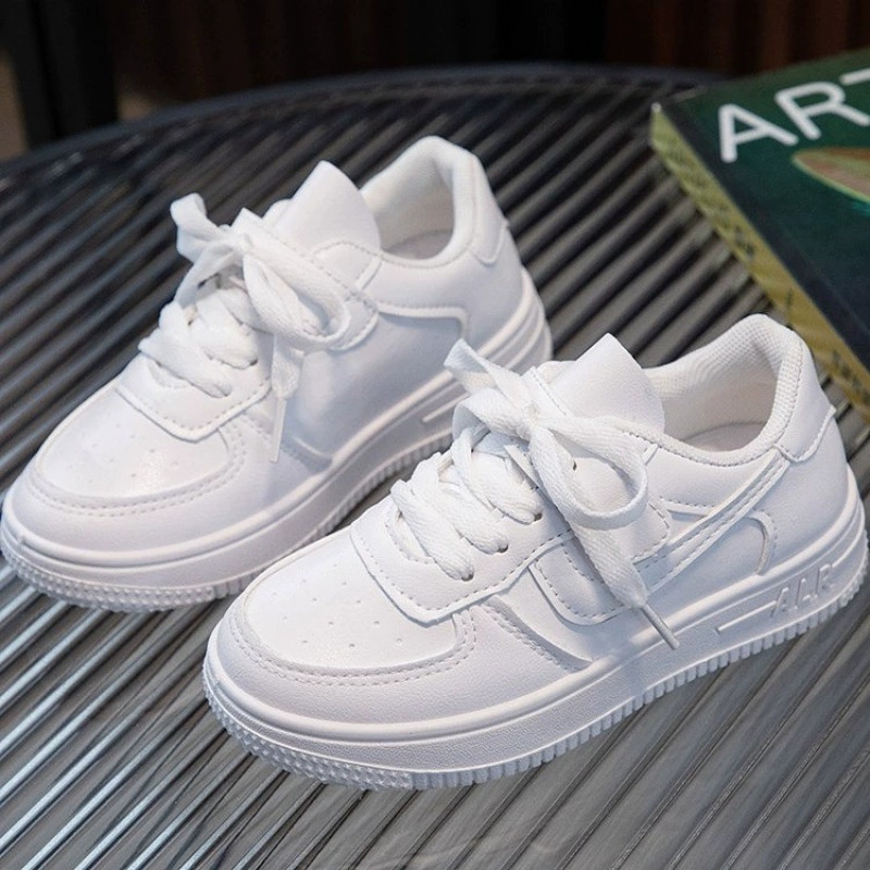 4-летняя спортивная обувь дышащая детская синтетическая кожа универсальная