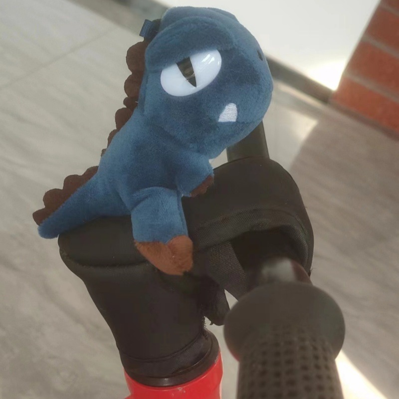 Cubierta protectora de la manija del coche del equilibrio de los niños deslizante mountain bike protección del pecho equipo protector anticolisión cubierta de la manija de goma muñeca