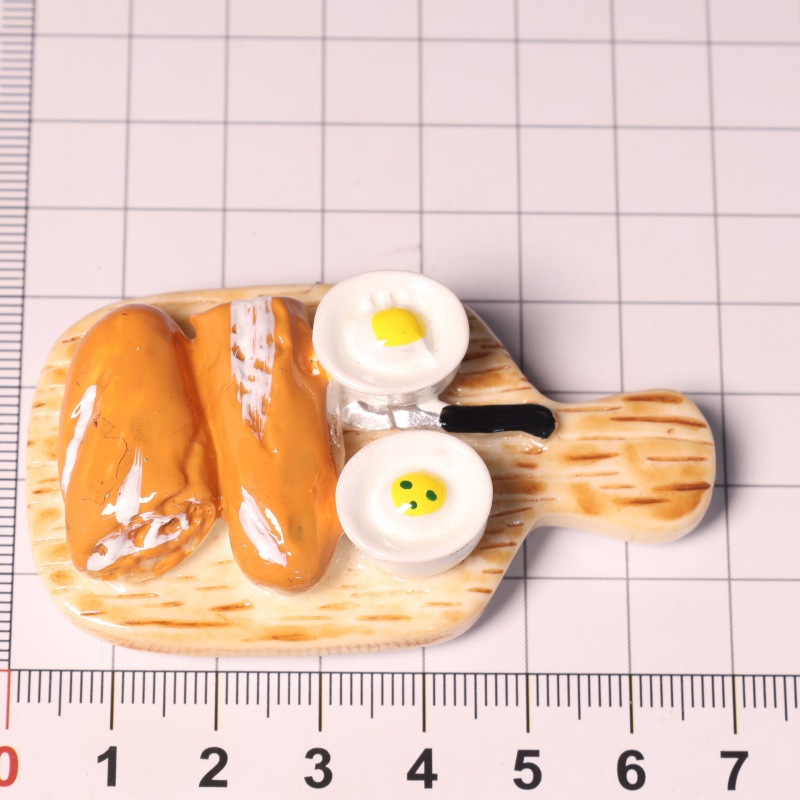 跨境夏日立体食物冰箱贴食玩冰粉爆爆珠树脂冰箱磁性贴装饰品批发|undefined