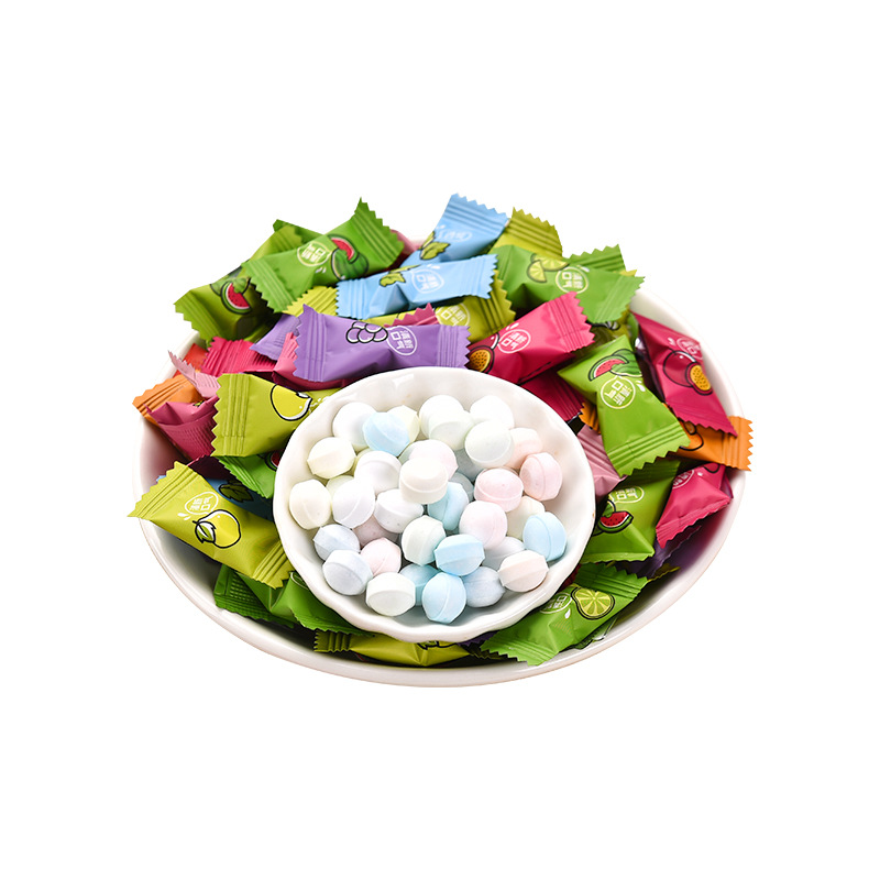 Mint Candy Front Desk Reception Sugar-Free Vitamin C Lozenges Candy Fruit Flavor Fresh Breath Candy Independent Small Packaging