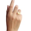Golden accessory, ring, jewelry, Korean style, simple and elegant design, wholesale
