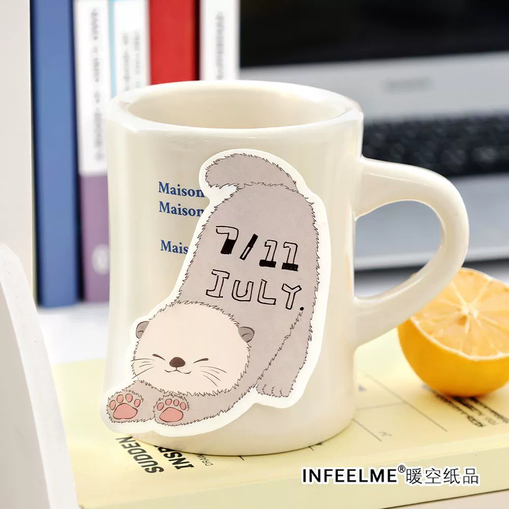 Заметки Post-It Infeel.Me Просыпайся мило мультяшный студент учеба офис заметки