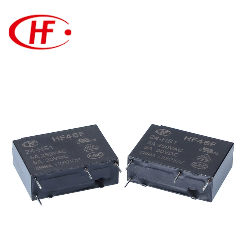 Оригинальный реле Hongfa HF46F-24-HS1 24В5А250ВAC4-фут сверхмалой средней мощности реле