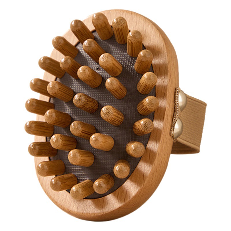 Meridiano cepillo vientre madera airbag cuero cabelludo masaje cepillo cinco elementos cuerpo meridiano dragado frotando abdomen cepillo pierna artefacto