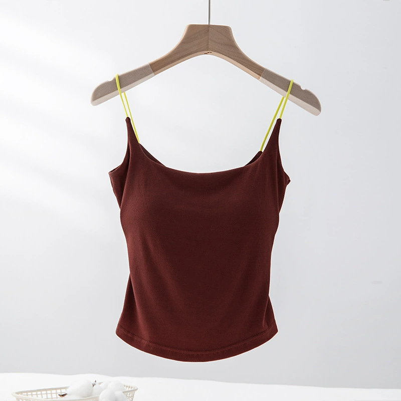 Sexy tank top, design top with cups, backless, trend of season, slim fit