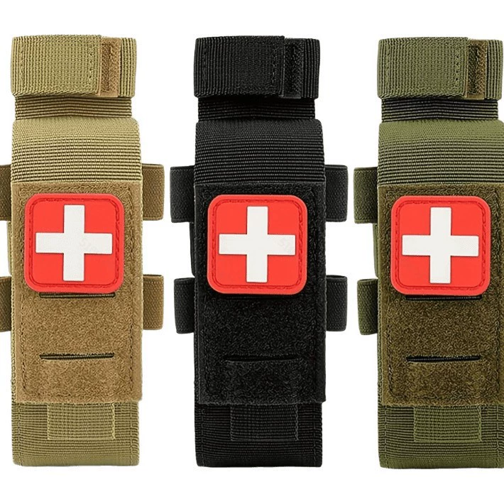 Тактическая Сумка-держатель для жгута Molle Модернизированная сумка для медицинских ножниц для ран Тактическая сумка для жгута