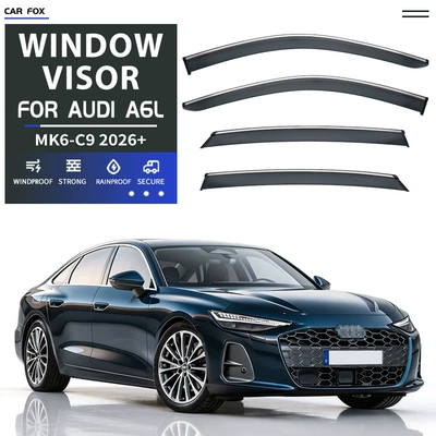 Suitable for Domestic Long-Wheelbase Audi A6L Sedan Rain Shield Audi A6 Lwb Window Visor