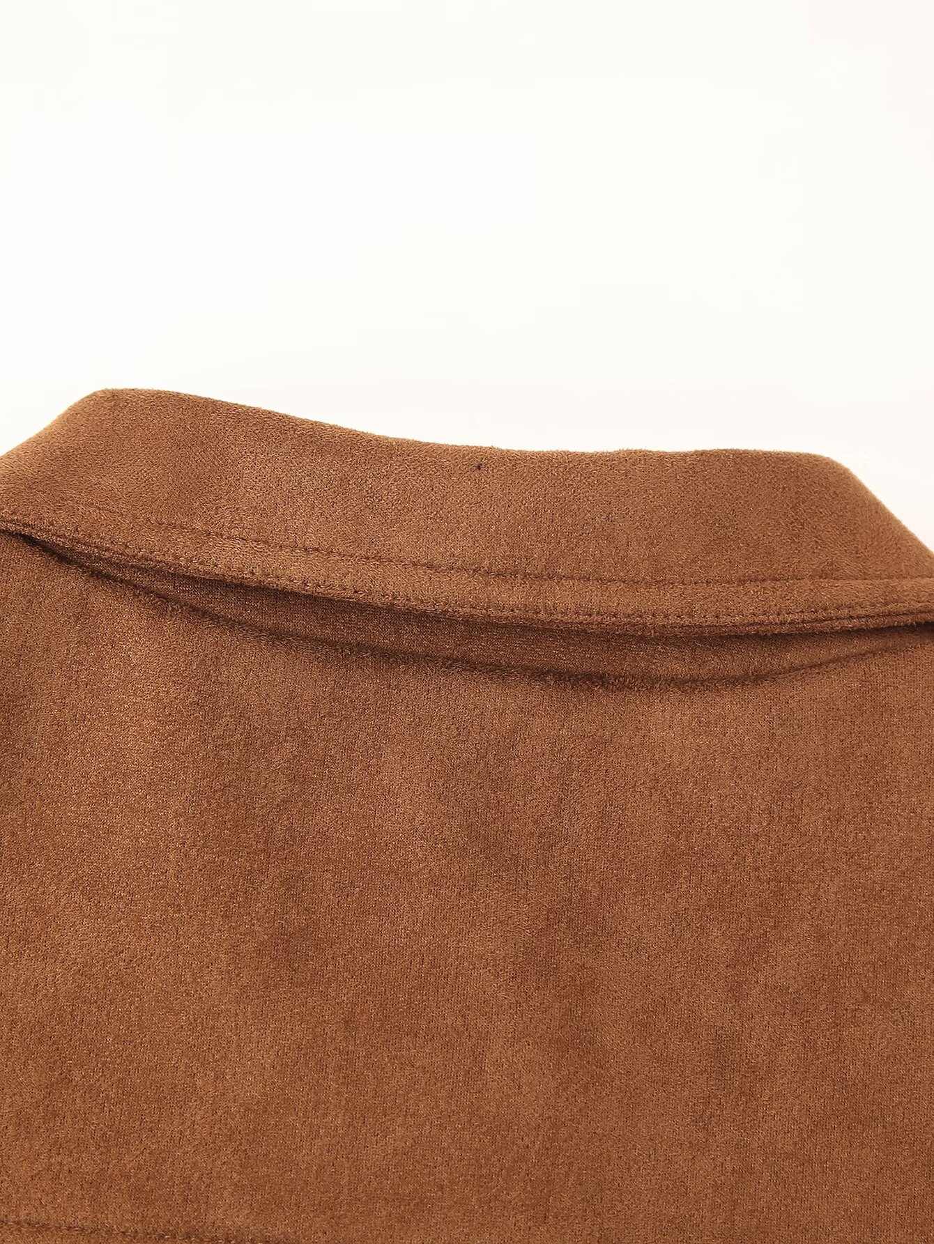 Women's clothing 2024 autumn/winter new street fashion casual lapel jacket_voghion.com