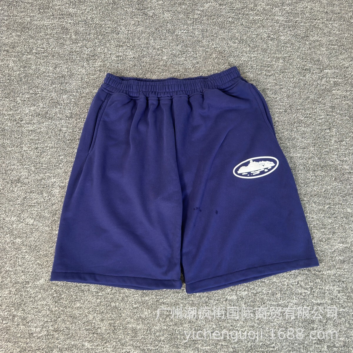Pantalones cortos Alcatraz con estampado de barco, jeans Cortez, estilo hip-hop, skate, casual, marca de moda.