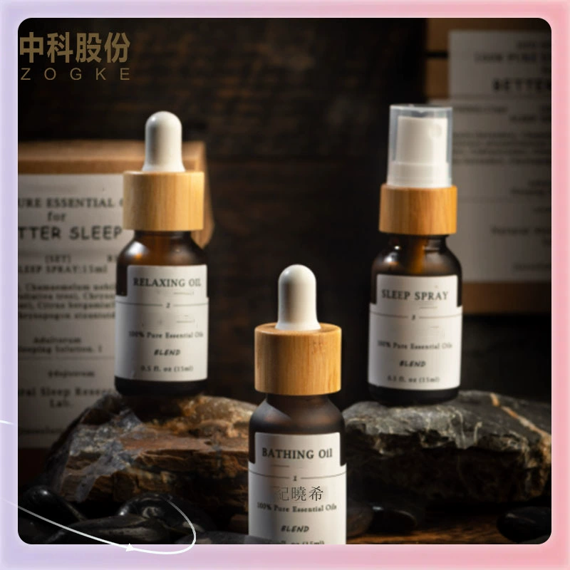 ✅Спот креативный бамбуковый круг 10ml15ml20ml30ml чайный цвет эфирное масло капельница косметическая упаковка бутылка
