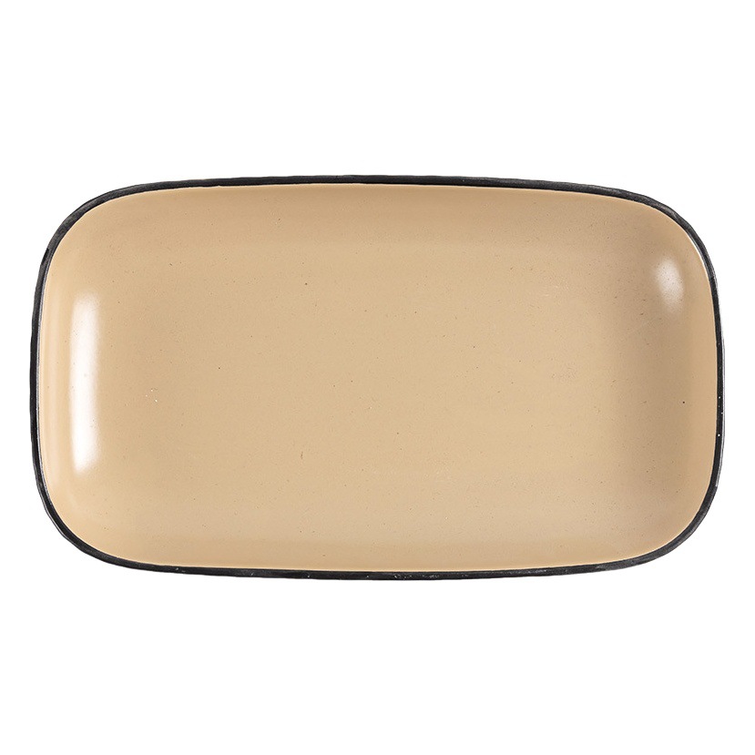 Placa placa cuadrada placa rectangular plato dumpling plato olla caliente plato de desayuno plato al por mayor