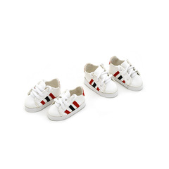 20 cm cotton doll, large 6 points BJD sports shoes, small 4 points BJD shoes, 14-inch American doll shoes