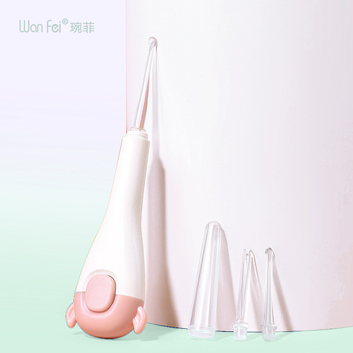 Wanfei new plastic ear scoop luminous ear scoop set baby and children ear digging tool with light led light