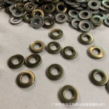 时装材料中孔烫片材料现货进口铝烫片烫钻烫图箱包烫图材料仿铜片