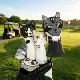 高尔夫golfheadcoverpu料球杆套