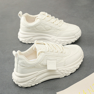 Spring and Autumn 2023 New ins Thick-soled Torre Shoes Women's Korean-style Comfortable Student Shoes Casual Sneakers Z907