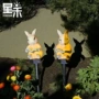 跨境发光太阳能定制庭院灯