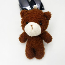 泰迪绒小熊连体熊腮红熊兔子挂件包包钥匙扣礼品配件毛绒公仔批发