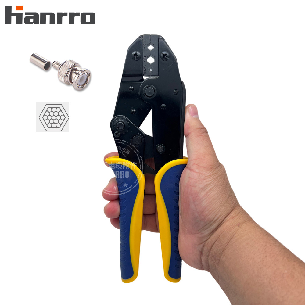 LSE-02H同轴压线钳网络电视同轴连接器工具钳子