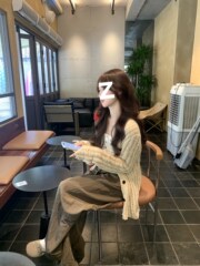 法式复古松弛感镂空毛针织衫女早秋季宽松慵懒温柔风开衫毛衣外套
