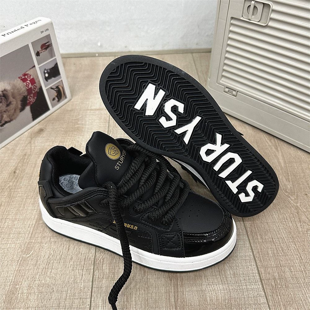 Корейская версия, нишевые модные студенческие повседневные кроссовки для женщин, весна и осень 2025, новые универсальные легкие лоферы в уличном стиле