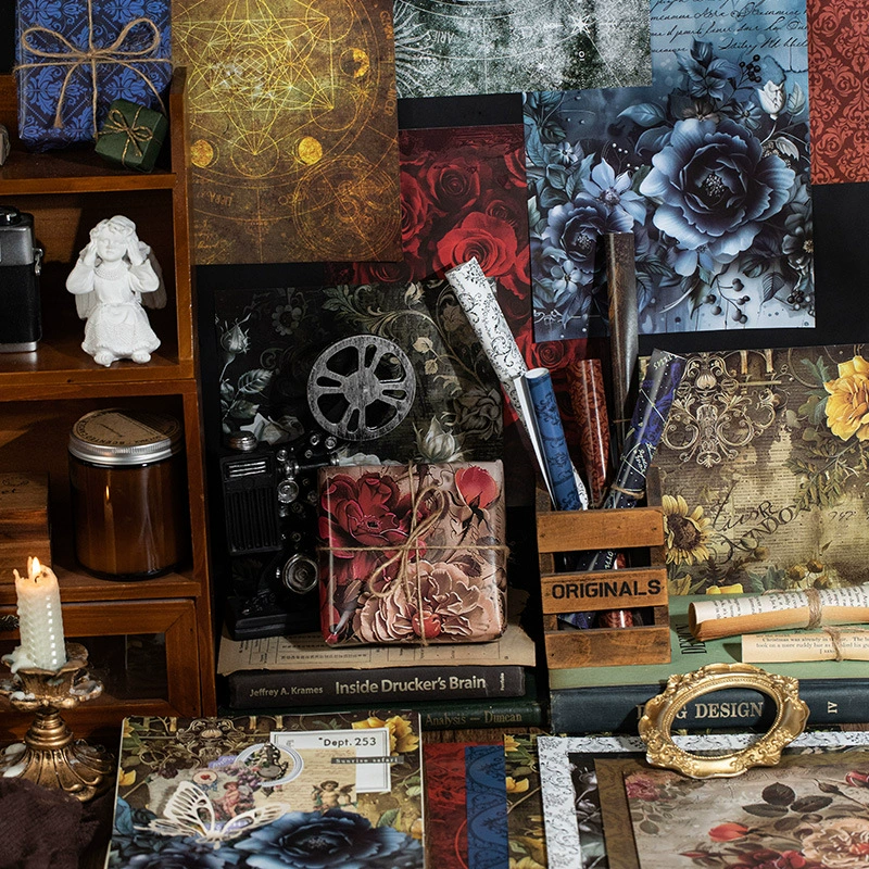 Язык досуг большой размер материала бумаги Сумерки Легенда серии Темный ветер