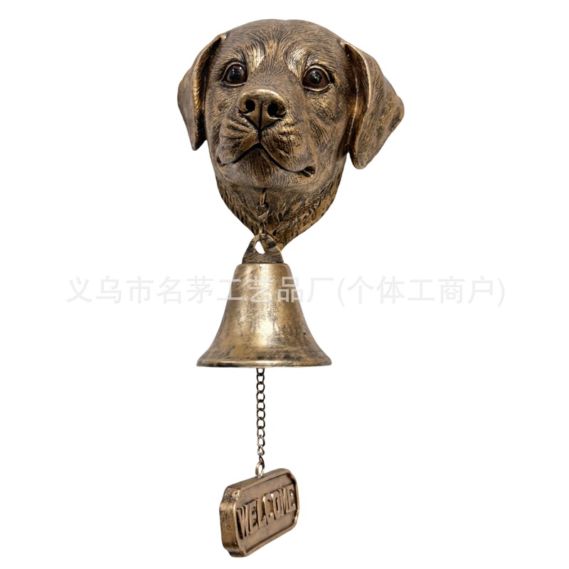 跨境新品Basset Hound Welcome Doorbell 动物系列欢迎光临门铃|undefined