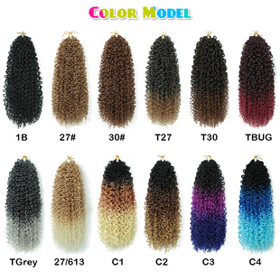14Ӣ�緽����������^synthetic crochet braids hair���w�hᘰl