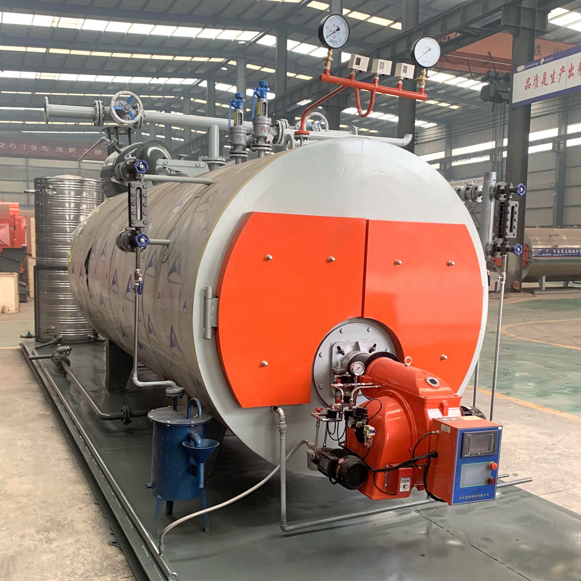 山东1吨燃气蒸汽锅炉全套多少钱 山东省2吨燃气工业锅炉厂家价格