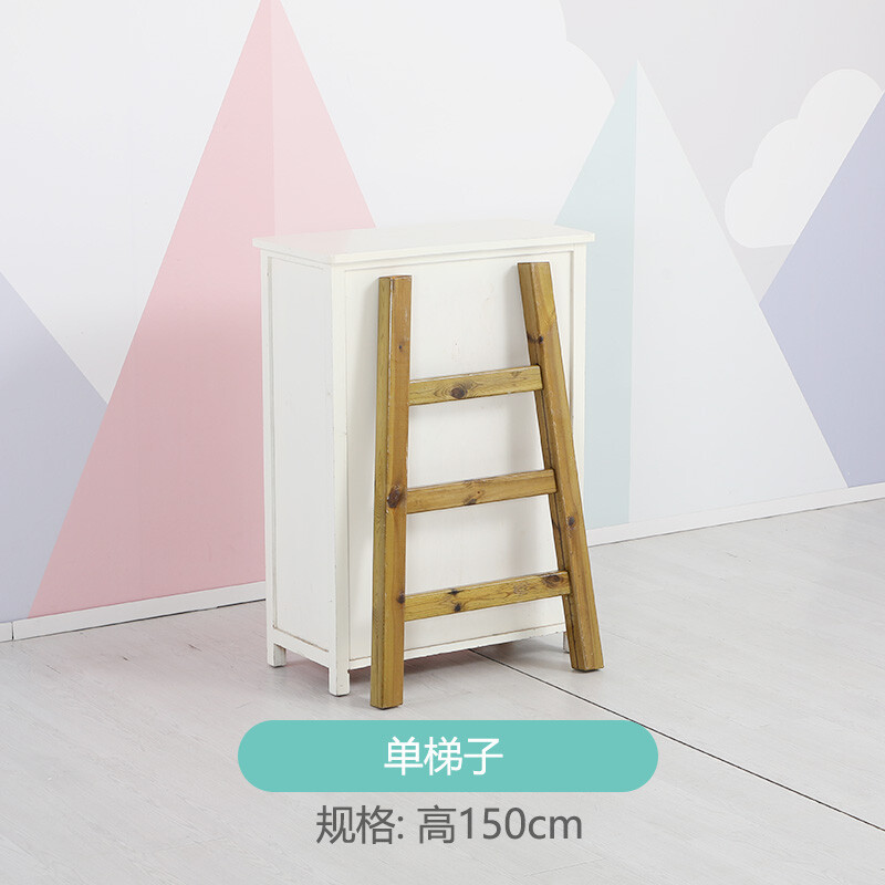 Wooden climbing frame for kindergarten