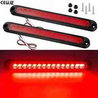 Горячая продажа высокий тормоз 15LED длинный стоп-свет грузовика фургон поворотный свет производителей для пересечения границы