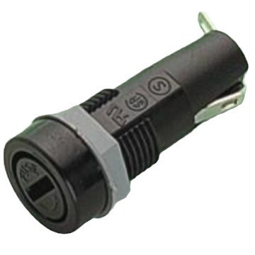 UL VDE认证保险丝座PTF35 保险座  5X20 拧入式熔断器座    一字