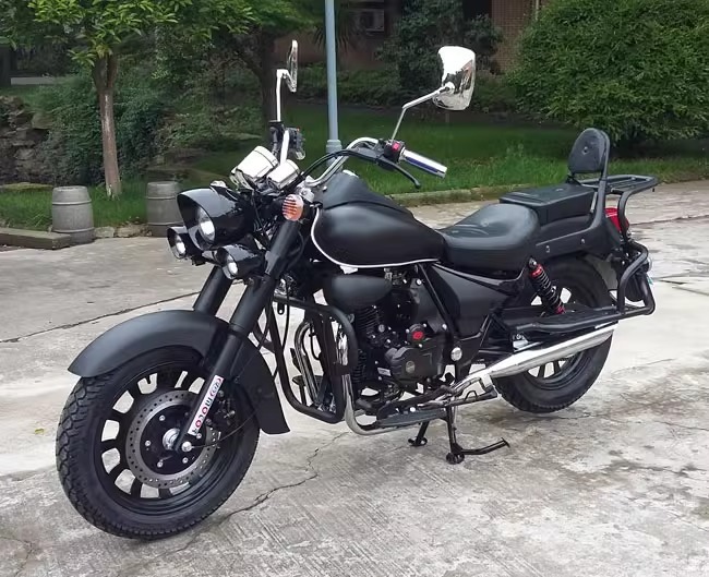 Retro Motorcycle Sports Car 200Cc National Iv Efi Can Be Licensed Storm Harley Prince Fuel Straddle Street Motorcycle