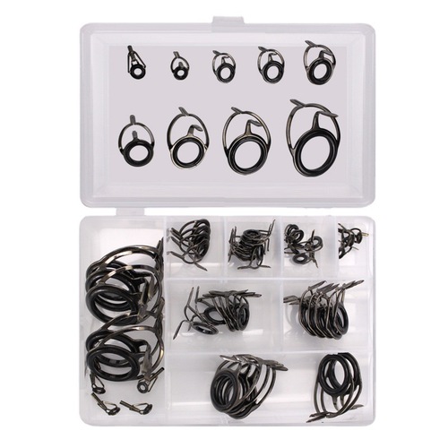 Weihe 45PCS/boxed guide eye set, wire loop, wire loop, fishing rod and sea rod accessories cross-border e-commerce