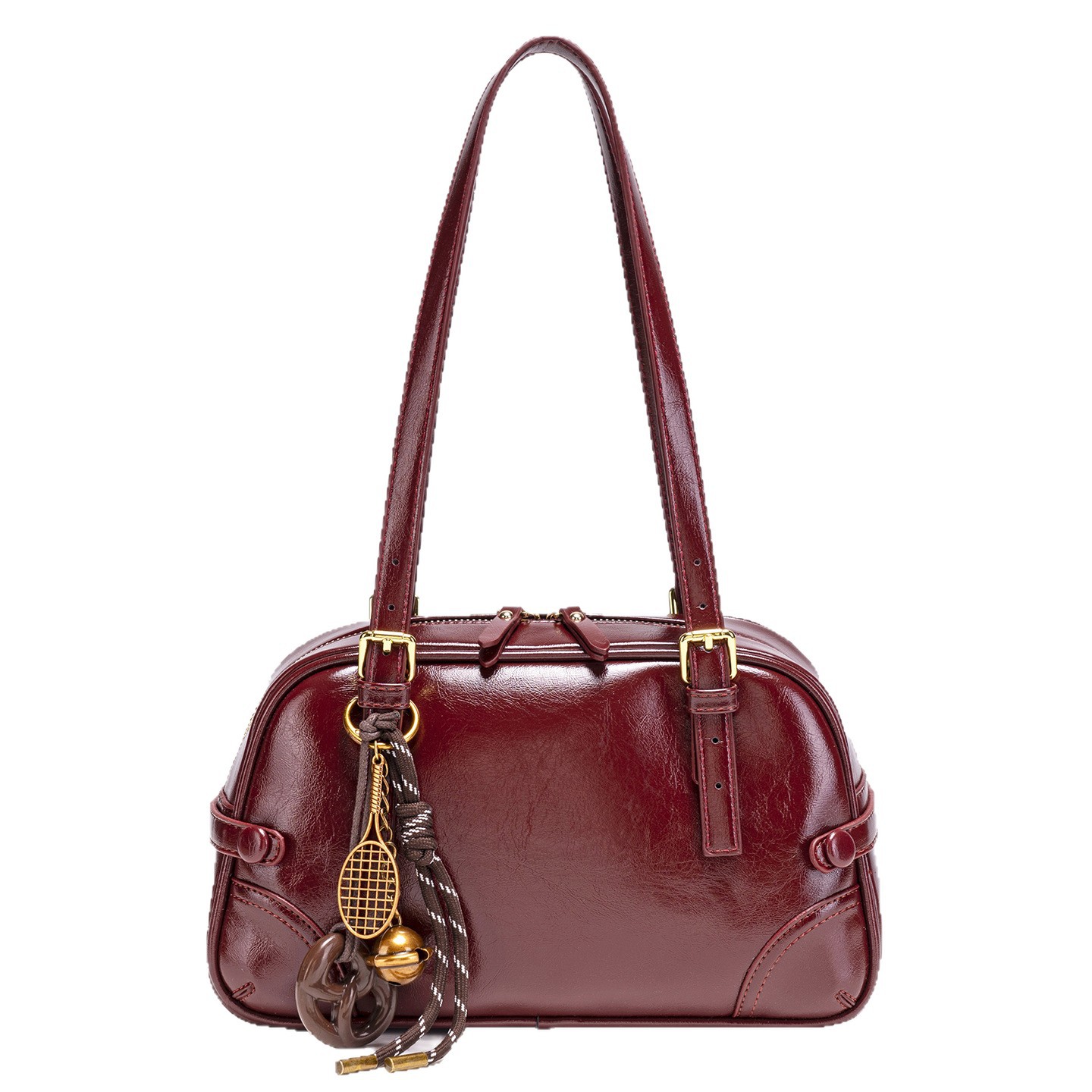 British Style Large Capacity Tote Bag Lightweight Shoulder Bag_voghion.com