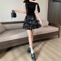 俏皮印花夏季碎花半身裙