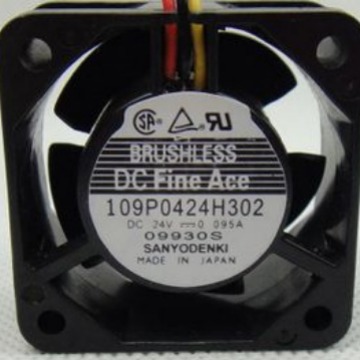 109P0424H302 24V 0.095A 40*40*28MM 日本三洋SANYO风扇