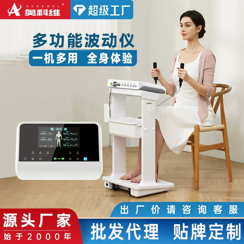 【源头工厂 贴牌定制】商用波动仪体会销理疗仪器 电疗脉冲理疗仪