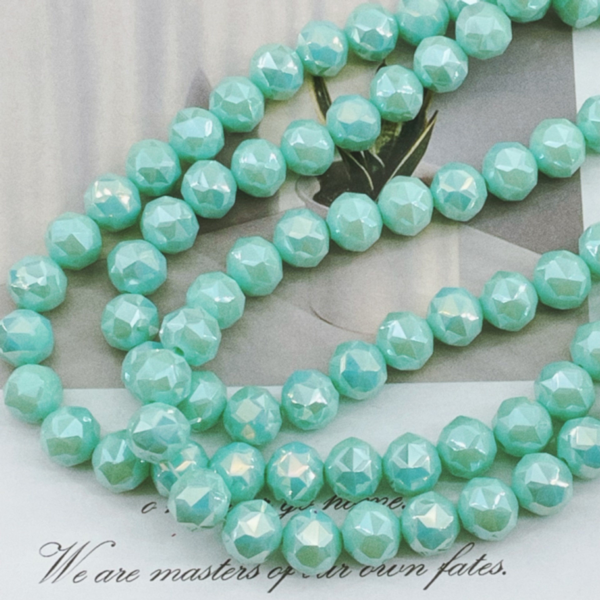 Bola de flores de 8mm Jingjing K9 cuentas sueltas de cristal 64 superficies cortadas con cuentas Accesorios de joyería hechos a mano de bricolaje Pulsera Collar lote suelto image 53