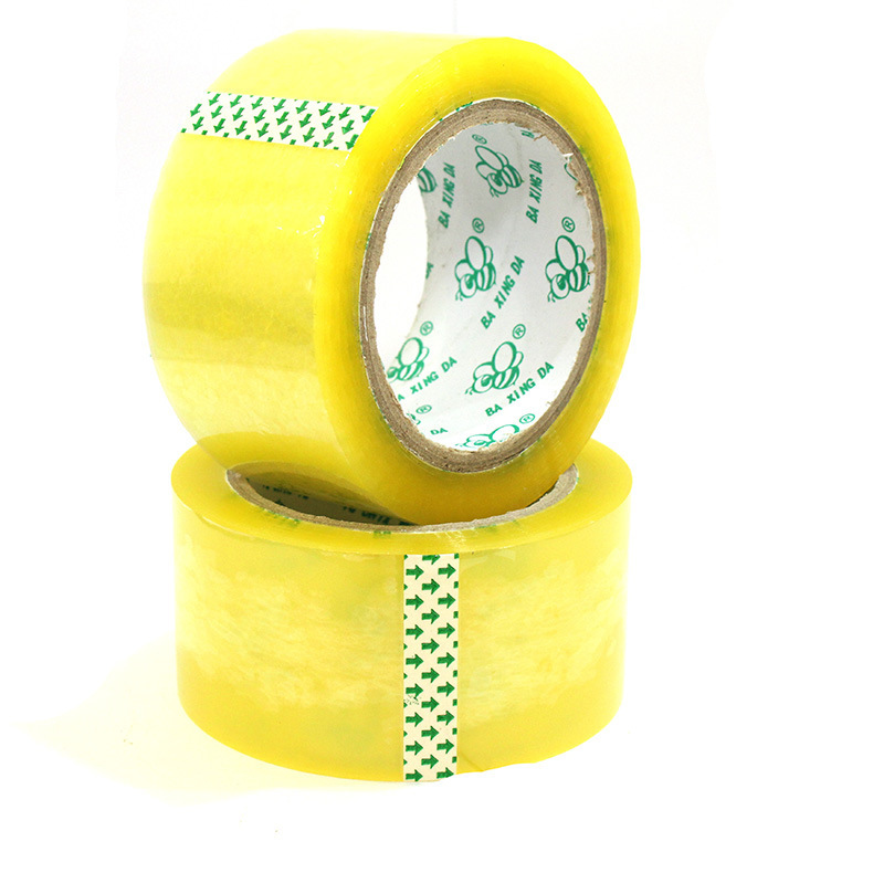 广州批发5.5cm*90y封箱胶带快递打包封口透明胶带包装胶纸胶布