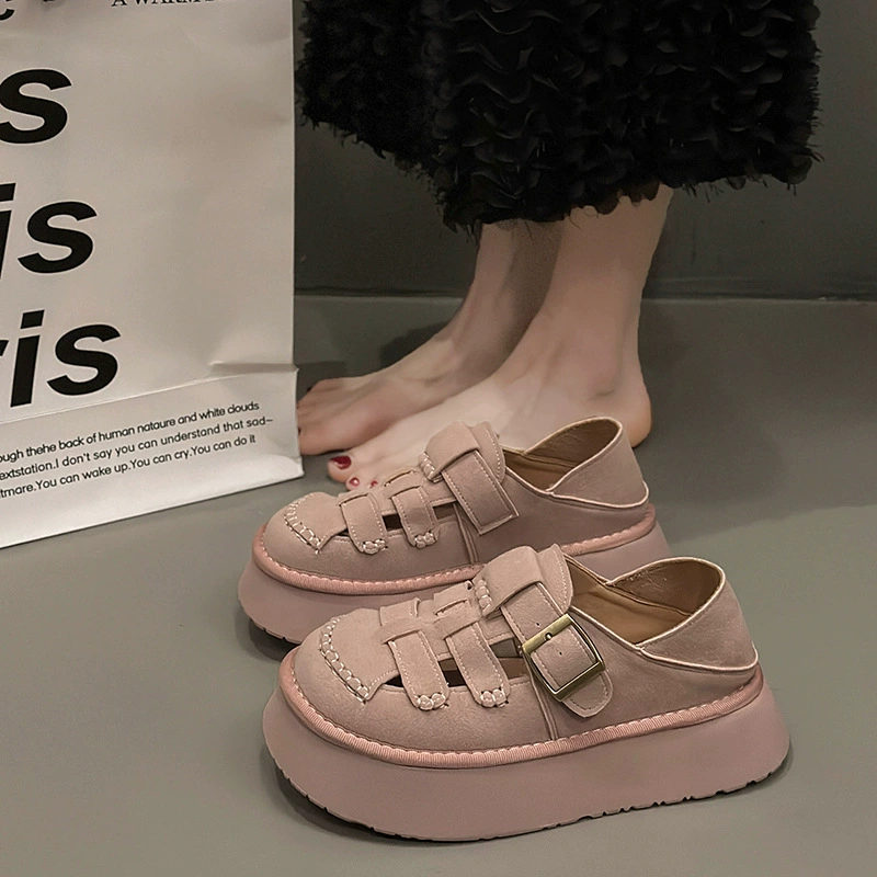 Два носки Баотоу римские сандалии женские летние наружные продажи