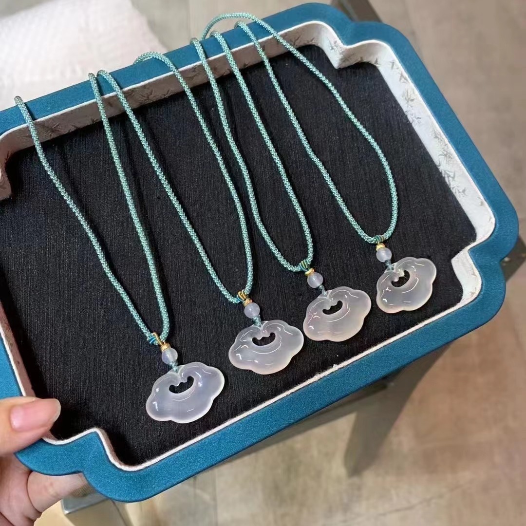 밧줄이 없는 작은 양면 상서로운 구름 자물쇠