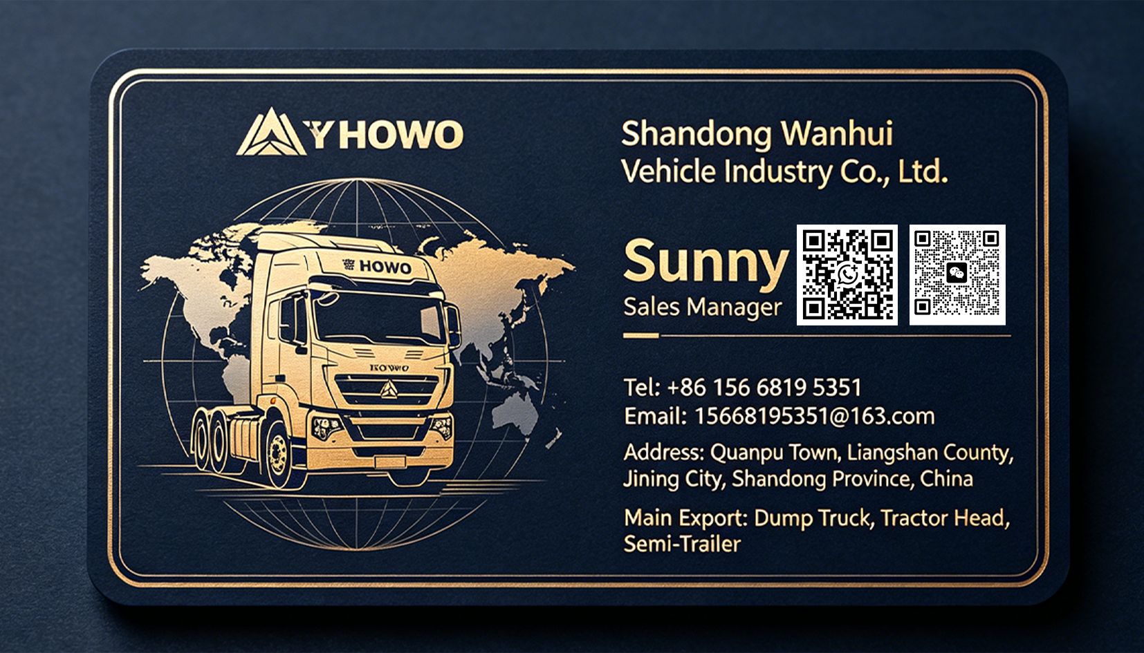 HOWO NX Haohan 6*4 Dump Truck, Euro II mechanical pump, large pump tipper truck, can be made for right-hand drive export