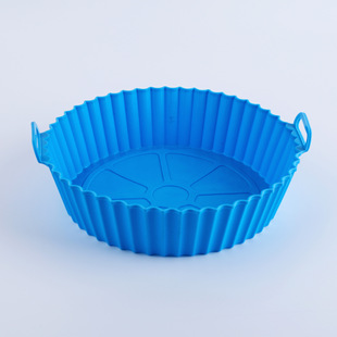 Popular Food-Grade Silicone Air Fryer Silicone Baking Pan Air Fryer Mat Is High Temperature Resistant, Easy to Clean and Can Be Washed Repeatedly