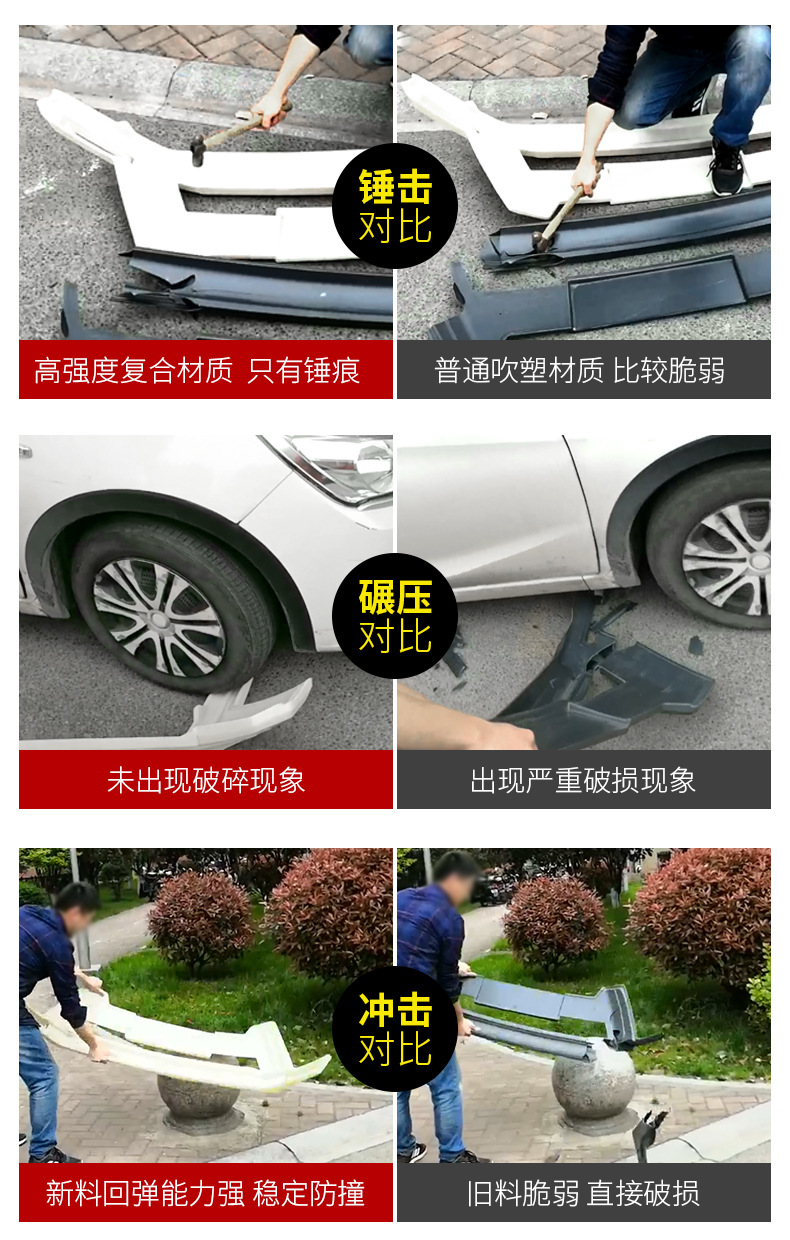 Suitable for 13-20 new and old modern Shengda bumper front and rear protection ix45 front bar large surround modification