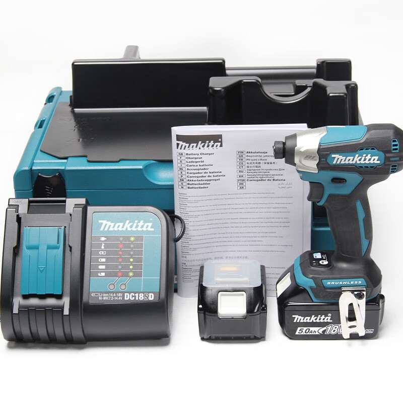 18V perforación eléctrica de litio recargable destornillador eléctrico DTD157 herramientas eléctricas DTD1