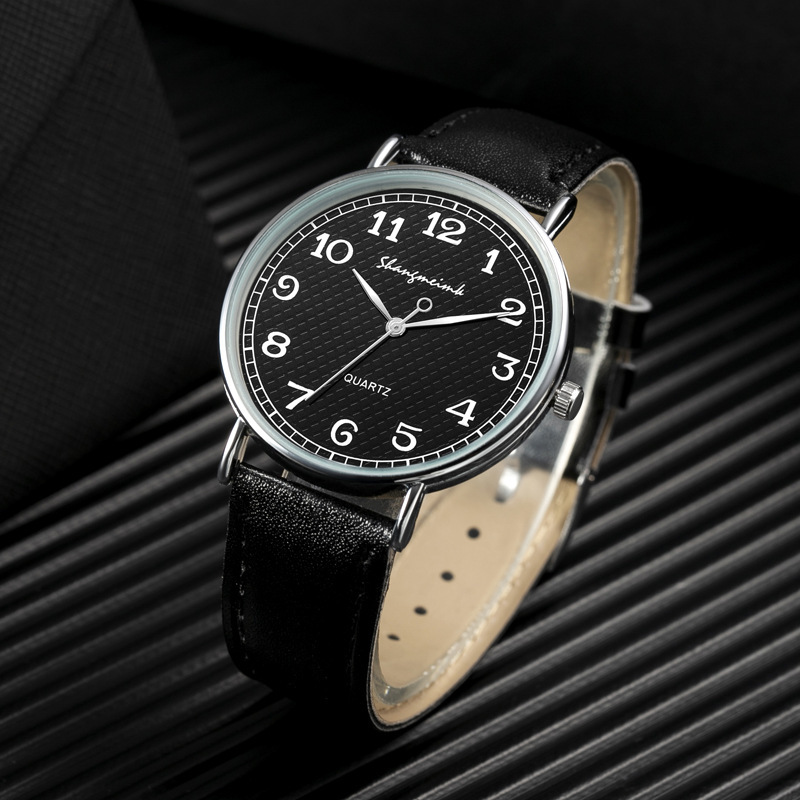 Quartz Summer Shangmei Thin Belt Strap Men's Watch_voghion.com