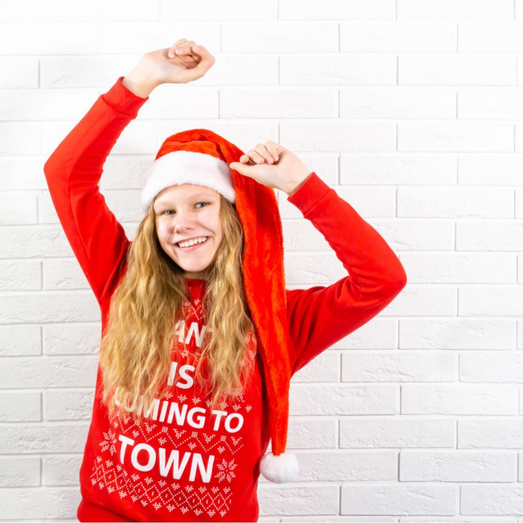 Sombreros de Navidad transfronterizos alargados decoraciones alargadas adultos niños sombreros de Navidad peluche suministros de Navidad mayorista