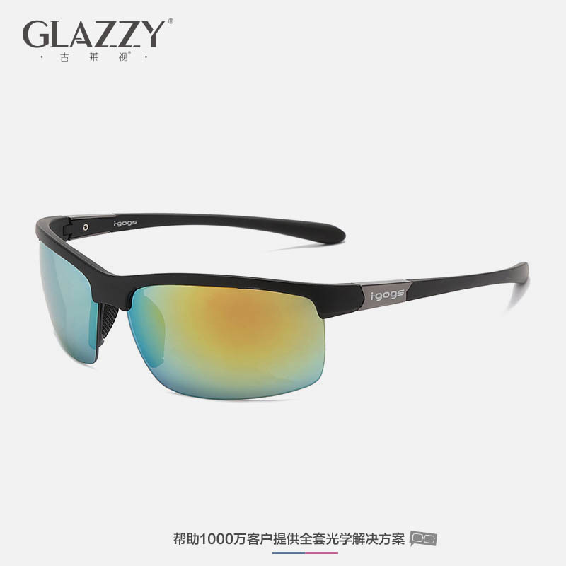 GLAZZY源头厂家跑步骑行眼镜 时尚潮流男女百搭骑行镜 运动太阳镜套装